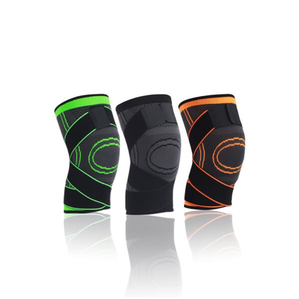 knitted knee sleeve for fitness sports tx1105