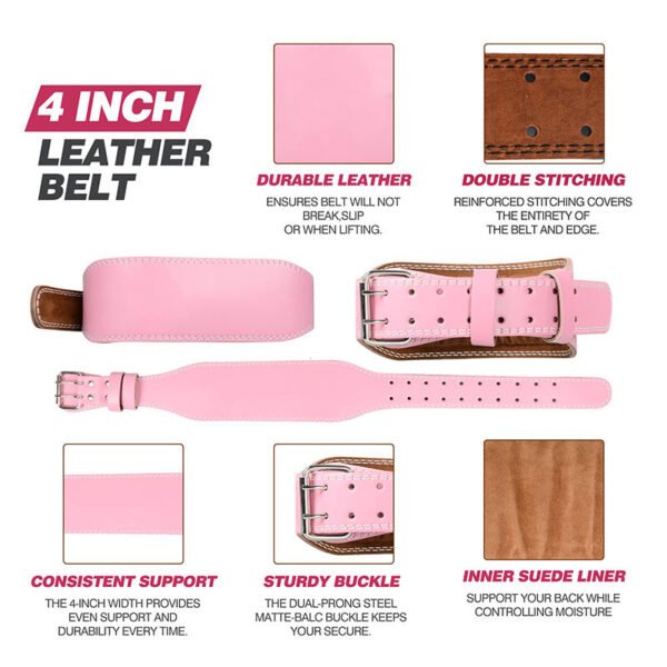 professional powerlifting belt for strength training tx1608