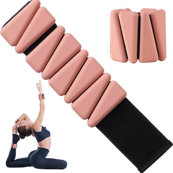 soft padded weighted wrist straps for strength training
