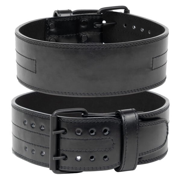 premium suede leather weightlifting belt for bodybuilding