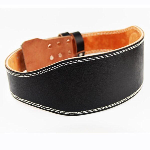 6 inch padded weightlifting belt for lower back support tx1607