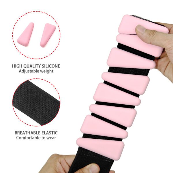 adjustable weighted ankle straps for leg & glute workouts tx2201