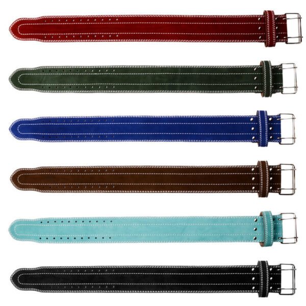 premium leather weightlifting belt for gym & powerlifting tx1614