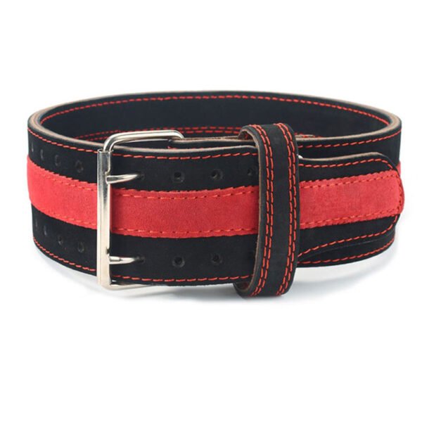 premium leather weightlifting belt for gym & powerlifting tx1614