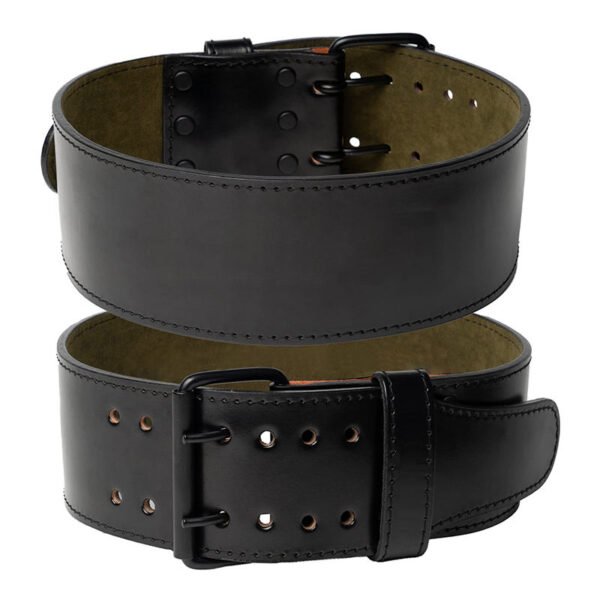 premium suede leather weightlifting belt for bodybuilding