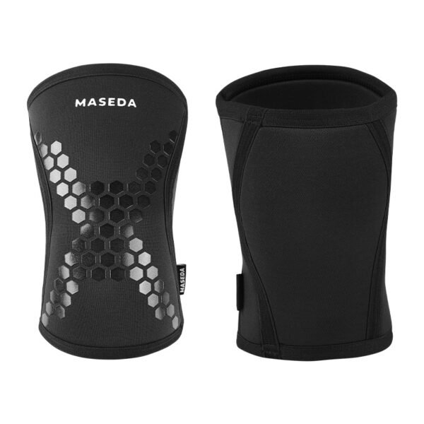 knitted breathable knee support sleeve