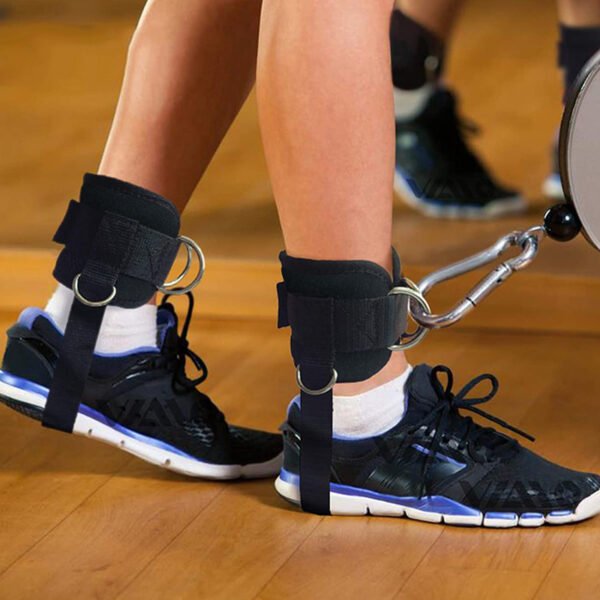 adjustable ankle straps for weight training and gym exercise tx1404