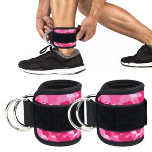workout ankle straps for cable machine leg extensions and curls tx1503